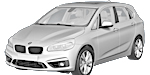 BMW F45 U2243 Fault Code